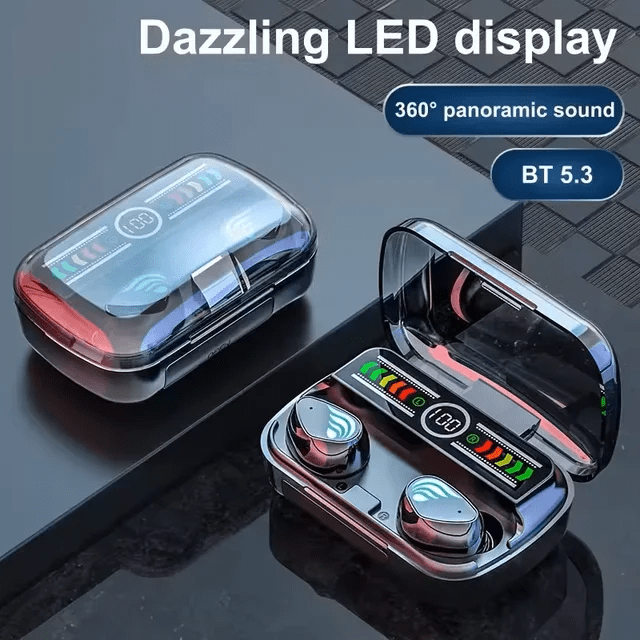 JBL F9 Pro True Wireless Earbuds – HiFi Sound, Digital Display