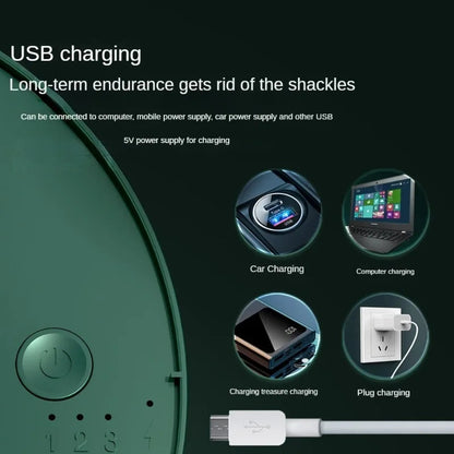 Portable USB Fan: Adjustable, Foldable, and Rechargeable