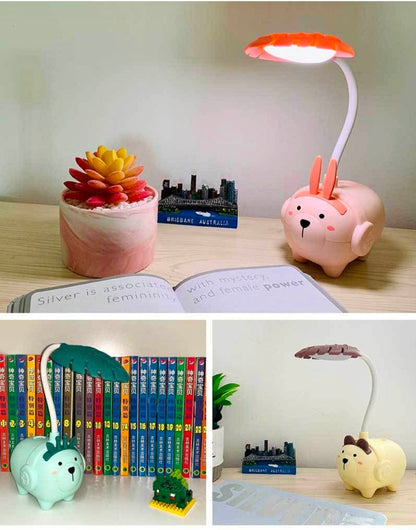 Rechargeable Adjustable brightness Animal LED Study Lamp