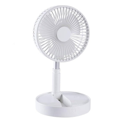 Portable USB Fan: Adjustable, Foldable, and Rechargeable